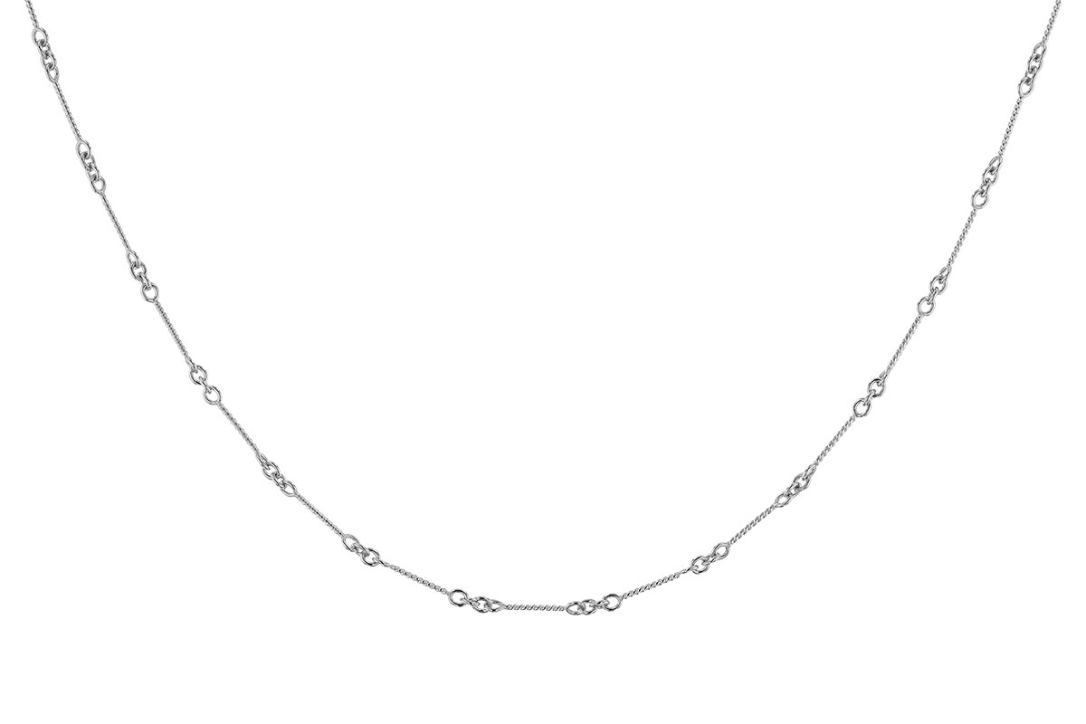 A283-60715: TWIST CHAIN (8IN, 0.8MM, 14KT, LOBSTER CLASP)