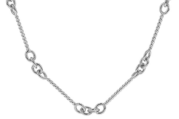 A283-60715: TWIST CHAIN (8IN, 0.8MM, 14KT, LOBSTER CLASP)