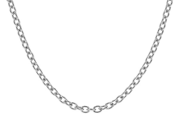 E283-61578: CABLE CHAIN (20IN, 1.3MM, 14KT, LOBSTER CLASP)