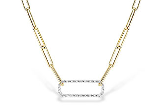 G283-55269: NECKLACE .50 TW (17 INCHES)