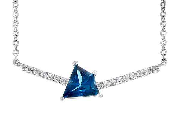 A199-97924: NECK .87 LONDON BLUE TOPAZ .95 TGW