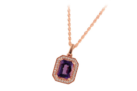 B197-21560: NECK 1.46 AMETHYST 1.57 TGW