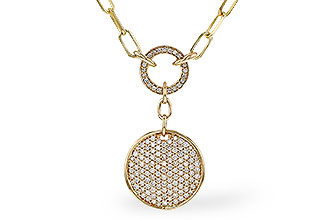 B284-47933: NECKLACE .92 TW (17")