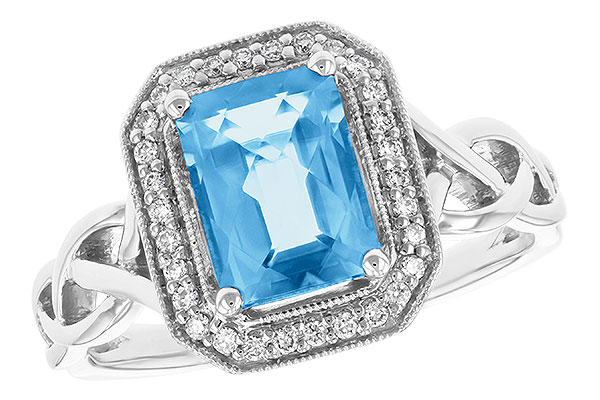 C197-21560: LDS RG 1.77 BLUE TOPAZ 1.88 TGW