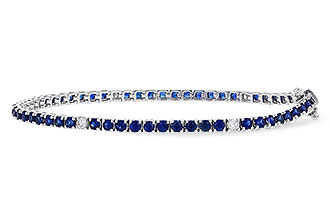 E284-47069: BRACELET 3.27 TW SAPP 3.52 TGW (7")