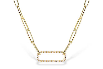 G283-55269: NECKLACE .50 TW (17 INCHES)