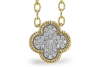 G283-63414: NECKLACE .32 TW (18")