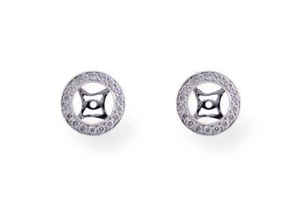 H193-60660: EARRING JACKET .32 TW (FOR 1.50-2.00 CT TW STUDS)