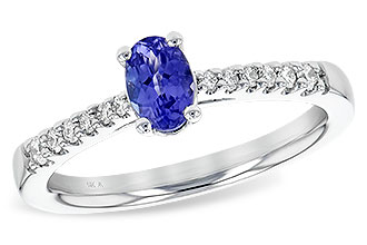 H199-98823: LDS RG .47 TANZANITE .62 TGW