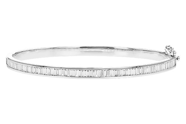 H283-56169: BANGLE 1.02 TW BAGUETTE DIAMONDS