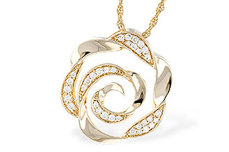 H283-57942: NECKLACE .20 TW