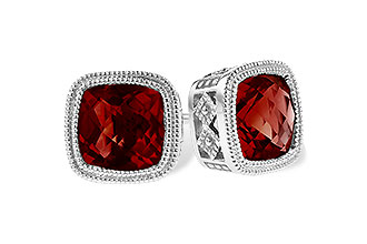 L282-64360: EARR 2.50 TW GARNET